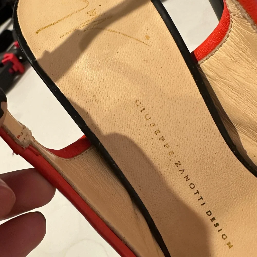 Giuseppe Zanotti Pony Hair Print Heels - Picture 6 of 6